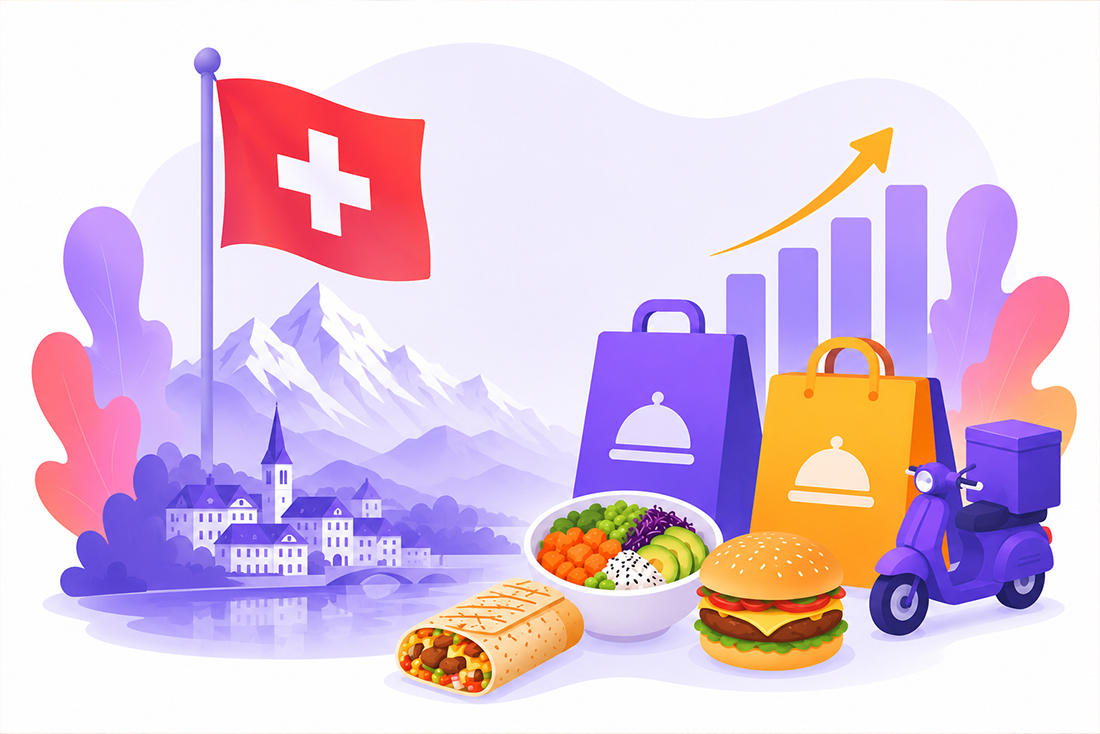 Schweizer Food-Franchise- und Ghost-Kitchen-Konzepte, entwickelt von der Food Hero Group in Basel